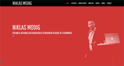 Desktop Screenshot of niklasmodig.com